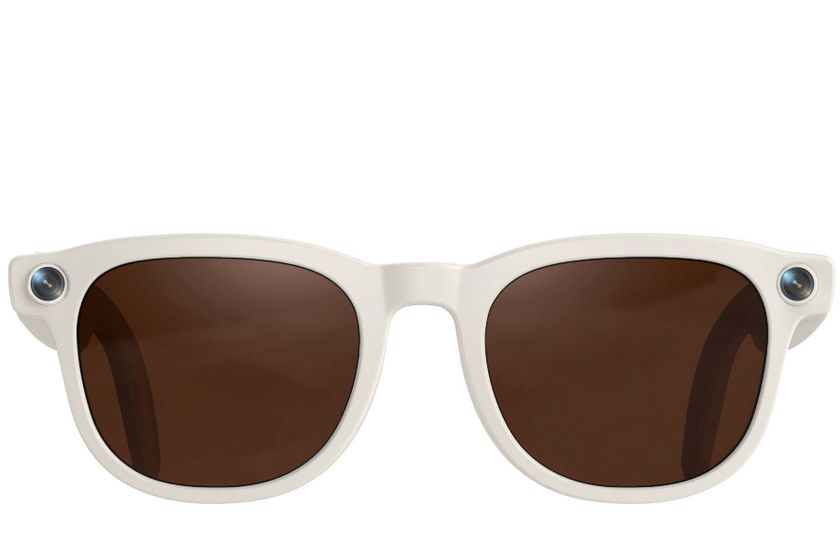 G2 Rectangular Cream TR90 Smart AI Sunglasses #BS0705-0002