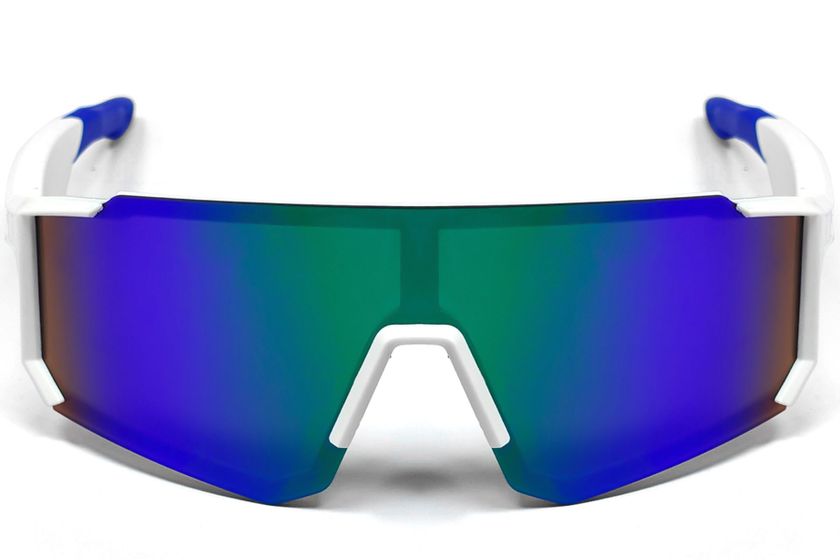QY Pro1 Irregular Green Plastic Smart Sport Sunglasses #BS1611-0002