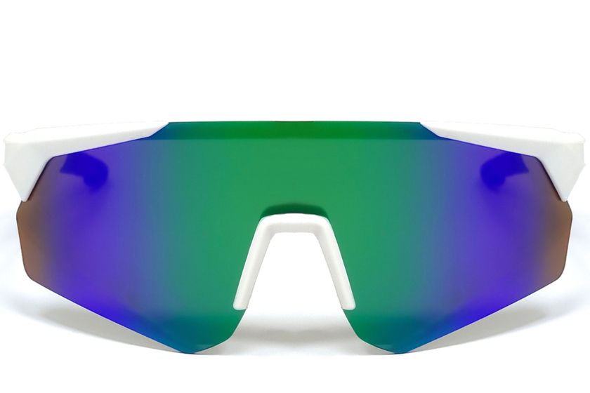 QY Pro2 Irregular Green Plastic Smart Sport Sunglasses #BS1611-0008