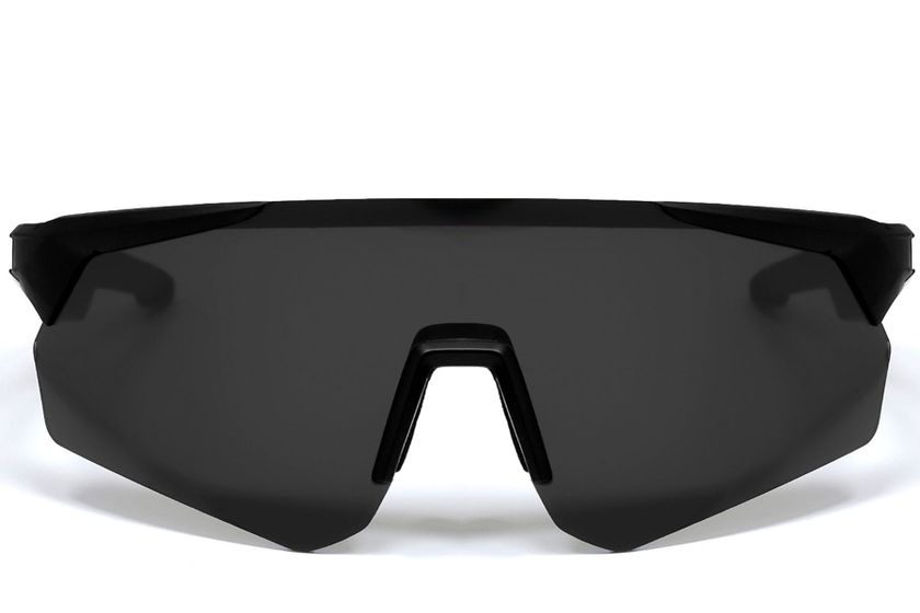 QY Pro2 Irregular Black Plastic Smart Sport Sunglasses #BS1611-0010